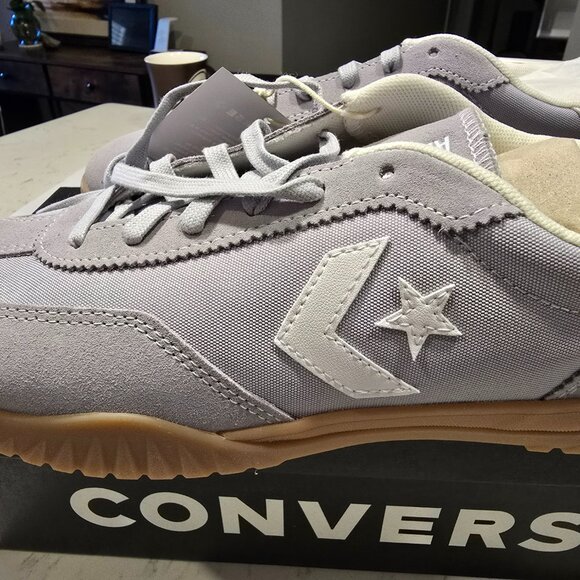 Converse Run Star Trainer OX Size Mens 10 GREY NEW GRAY - Picture 4 of 7